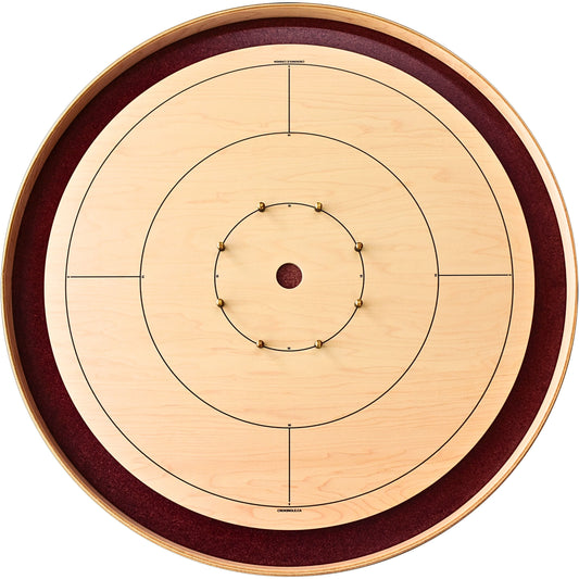 The Royal Red Crokinole Set