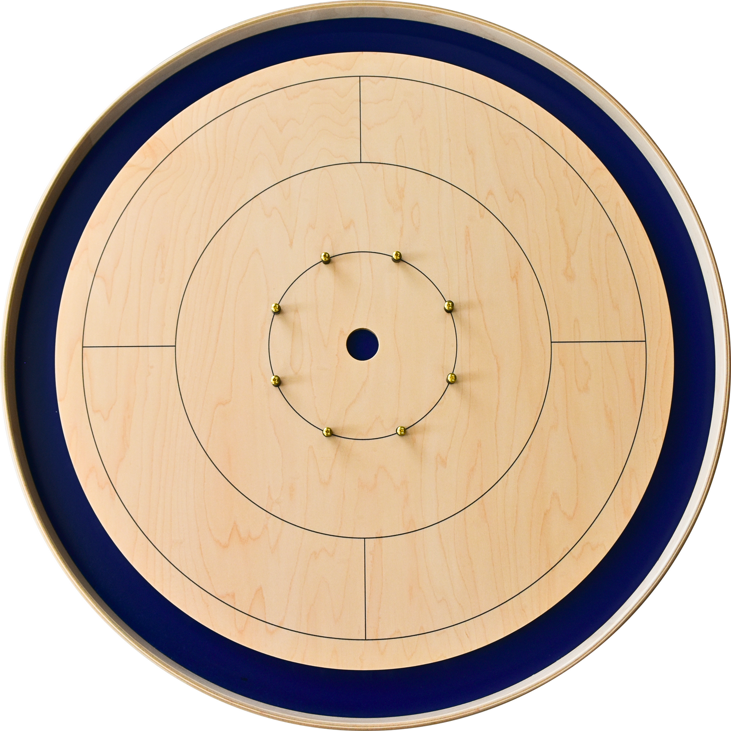 The Royal Blue Crokinole Set