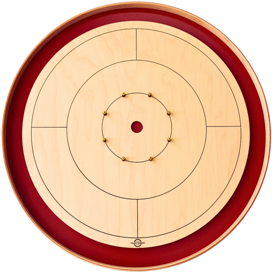 Das Tracey Red Crokinole Set