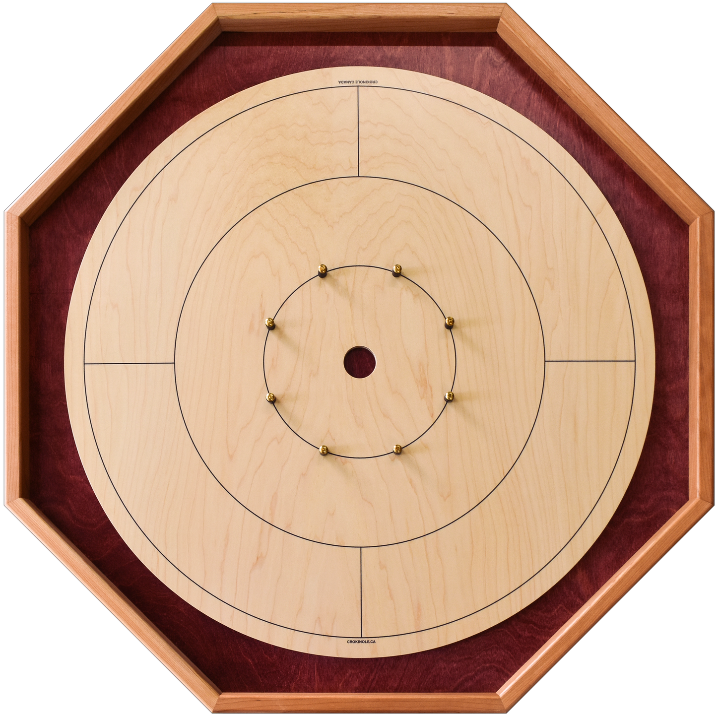 Das Baltic Bircher Crokinole Set