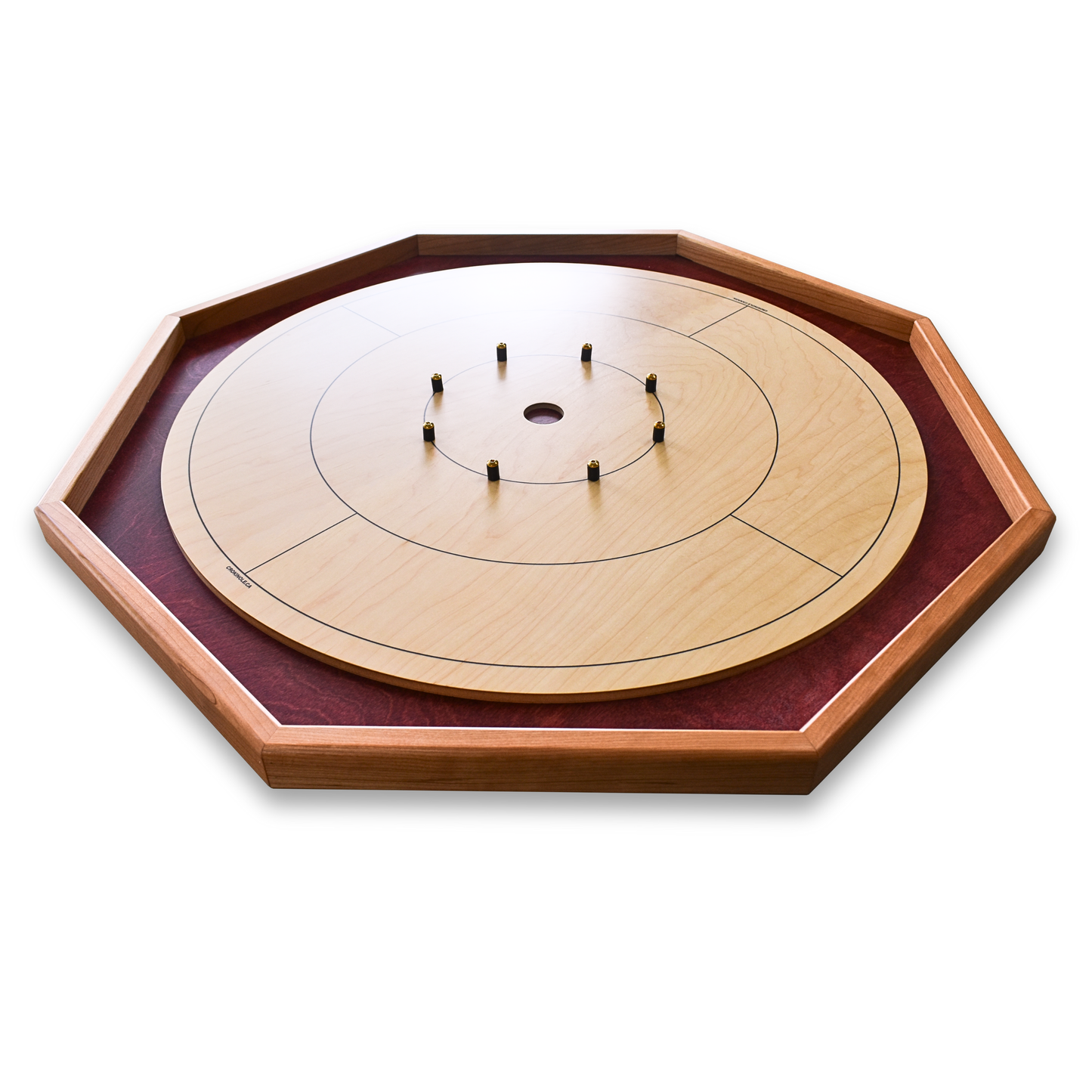 Das Baltic Bircher Crokinole Set