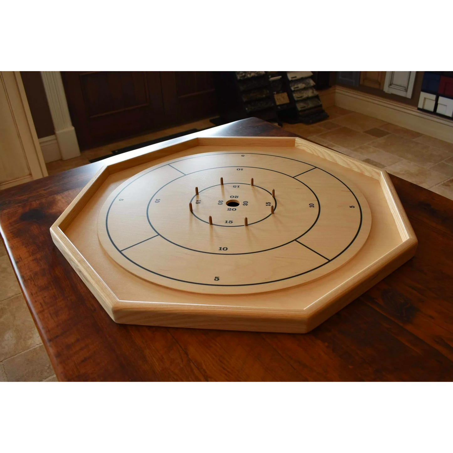 Das Gold Standard Crokinole Set